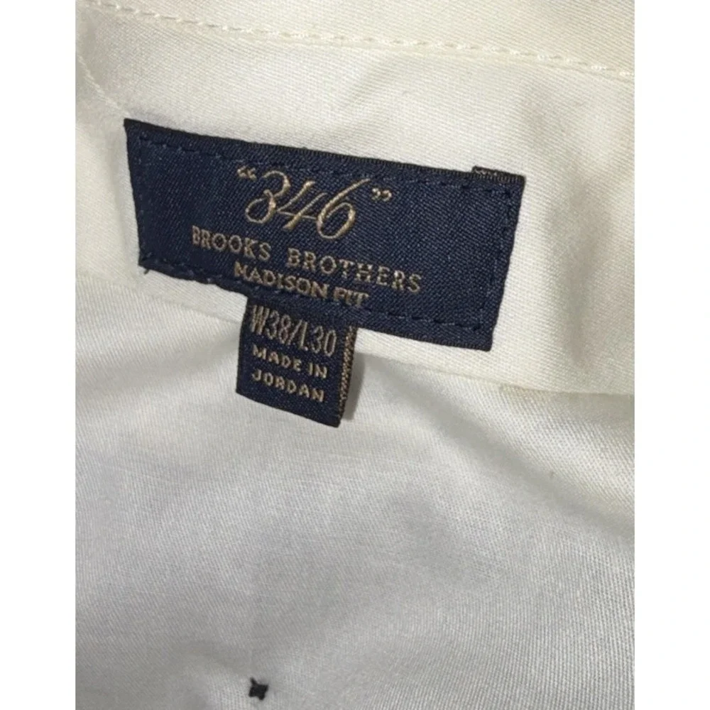 New Brooks Brothers Madison Fit Wool Dress Pants Mens 38x30 Charcoal Gray